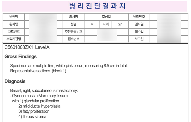 "여유증 실비 되나요?": 여유증 수술 전 초음파 검사와  감추어진 사정.