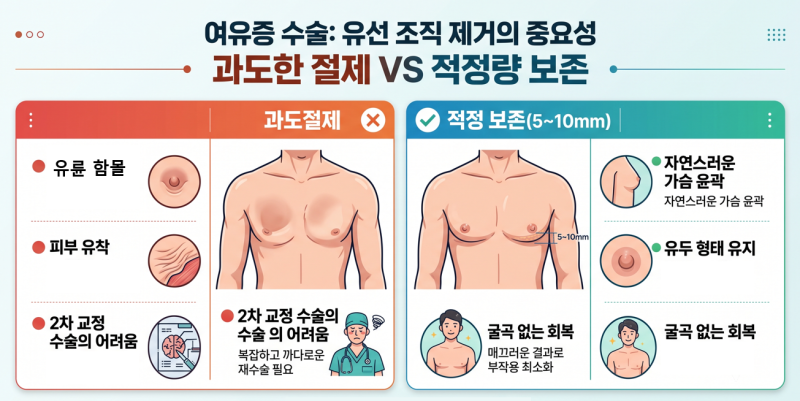 여유증 수술하고 가슴이 푹 꺼지면 어쩌죠?- 가슴 함몰 부작용에 대하여 사진 4